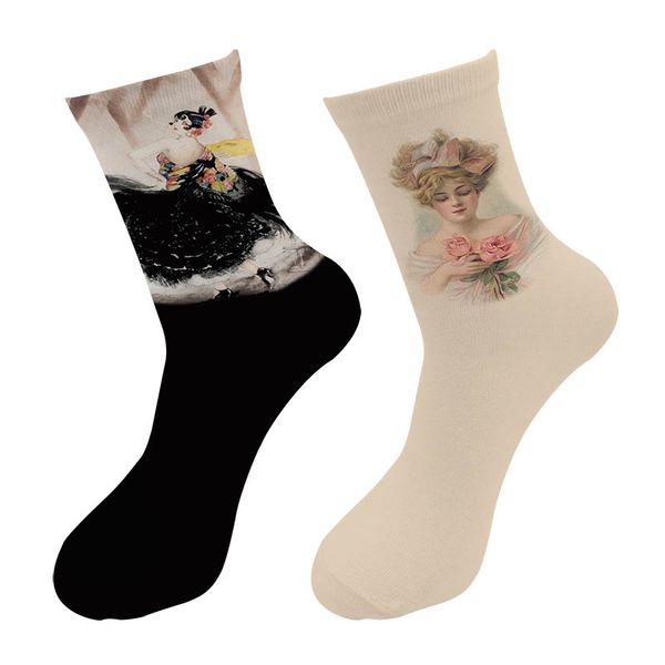 new 3d printed female portrait paint crew socks men black swan dance beauty women painting long men's dress tube socks
new 3d printed female portrait paint crew socks men black swan dance beauty women painting long men's dress tube socks