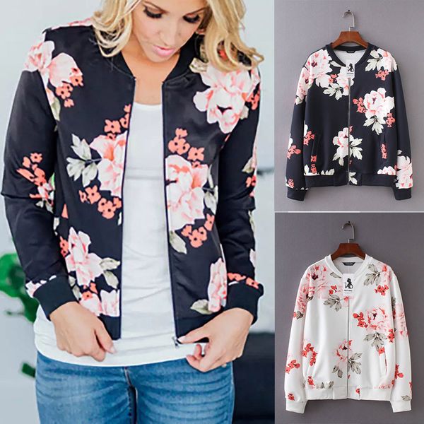 fashion womens spring autumn casual long sleeve floral print coat outwear sweatshirt jacket overcoat, Black;brown
fashion womens spring autumn casual long sleeve floral print coat outwear sweatshirt jacket overcoat, Black;brown