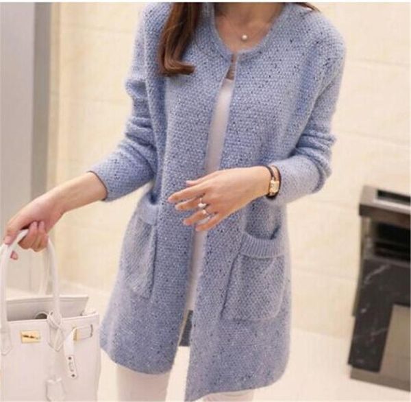 women's clothing sweaters spring autumn long cardigan sweater coat female fashion long sleeve crochet knitted jacket, White
women's clothing sweaters spring autumn long cardigan sweater coat female fashion long sleeve crochet knitted jacket, White
