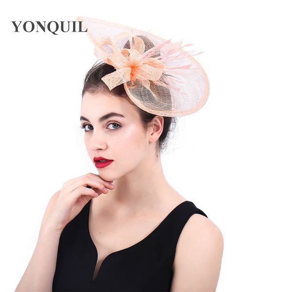 new feather linen hats flower fascinators classic party headwear cocktail hair accessories derby headpieces for ladies syf 385
new feather linen hats flower fascinators classic party headwear cocktail hair accessories derby headpieces for ladies syf 385