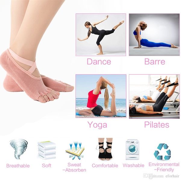 elastic fitness women yoga five toes socks non-slip bandage sports exercise socks breathable comfortable pilates ballet dance sock
elastic fitness women yoga five toes socks non-slip bandage sports exercise socks breathable comfortable pilates ballet dance sock