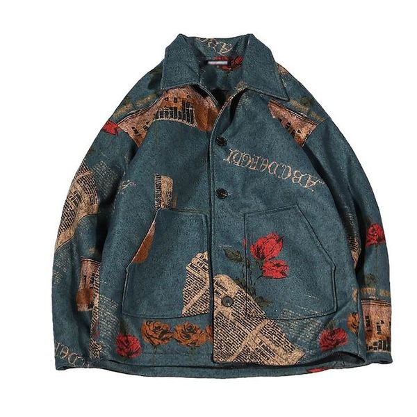 mens jackets fashion casual fashion jackets retro printed lose lapel woolen warm cotton jacket short jacket outwear, Black;brown
mens jackets fashion casual fashion jackets retro printed lose lapel woolen warm cotton jacket short jacket outwear, Black;brown