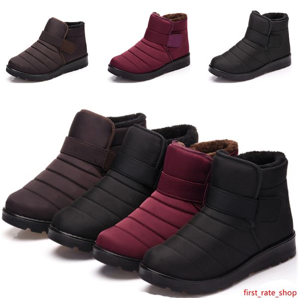 2019 whole sale men and women winter snow boots black brown keep warm waterproof breathable trainers cotton shoes size 35-46
2019 whole sale men and women winter snow boots black brown keep warm waterproof breathable trainers cotton shoes size 35-46
