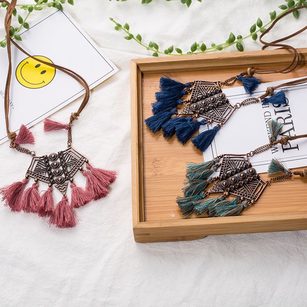 vintage boho bohemian ethnic statement tassel pendant necklace for women sweater chain choker jewelry accessories gifts, Silver
vintage boho bohemian ethnic statement tassel pendant necklace for women sweater chain choker jewelry accessories gifts, Silver