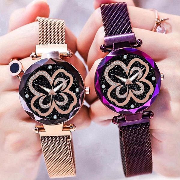 women watches starry sky luxury diamond quartz wristwatches for ladies watch magnet buckle simple wrist watch woman female clock, Slivery;brown
women watches starry sky luxury diamond quartz wristwatches for ladies watch magnet buckle simple wrist watch woman female clock, Slivery;brown