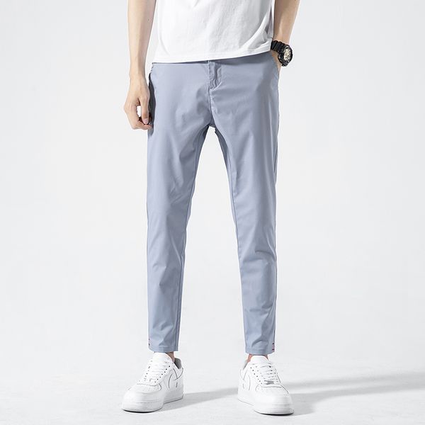 2020 summer cropped pants men slim fit chinos cotton trousers mens fashion causal thin pant plus size male bottoms, Black
2020 summer cropped pants men slim fit chinos cotton trousers mens fashion causal thin pant plus size male bottoms, Black