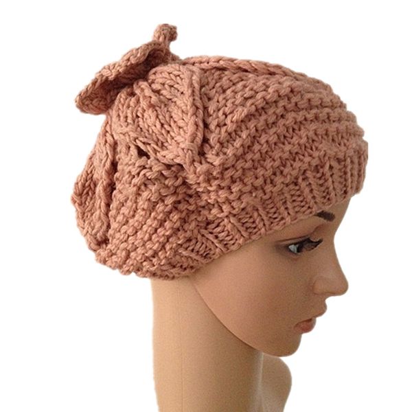 bomhcs autumn winter flower hat 100% handmade knitted hats women warm cap
bomhcs autumn winter flower hat 100% handmade knitted hats women warm cap