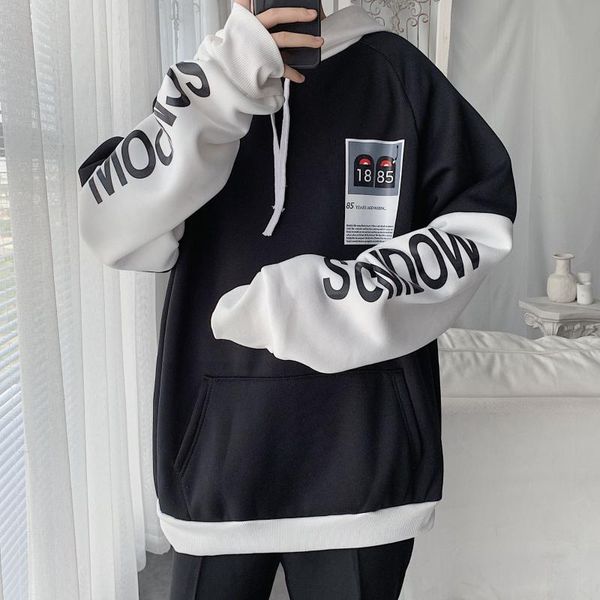 hoodie men's hooded hong kong style ins autumn & winter loose-fit korean-style casual joint long sleeve boy's and girl's coup, Black
hoodie men's hooded hong kong style ins autumn & winter loose-fit korean-style casual joint long sleeve boy's and girl's coup, Black