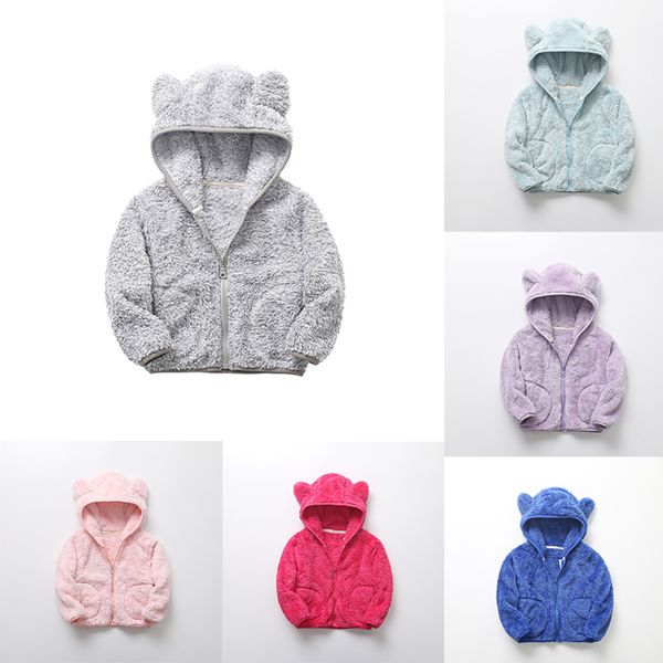 focusnorm 2-7 years toddler baby boy girl winter coats 6 colors solid coral fleece soft coats zipper hooded fashion top, Blue;gray
focusnorm 2-7 years toddler baby boy girl winter coats 6 colors solid coral fleece soft coats zipper hooded fashion top, Blue;gray