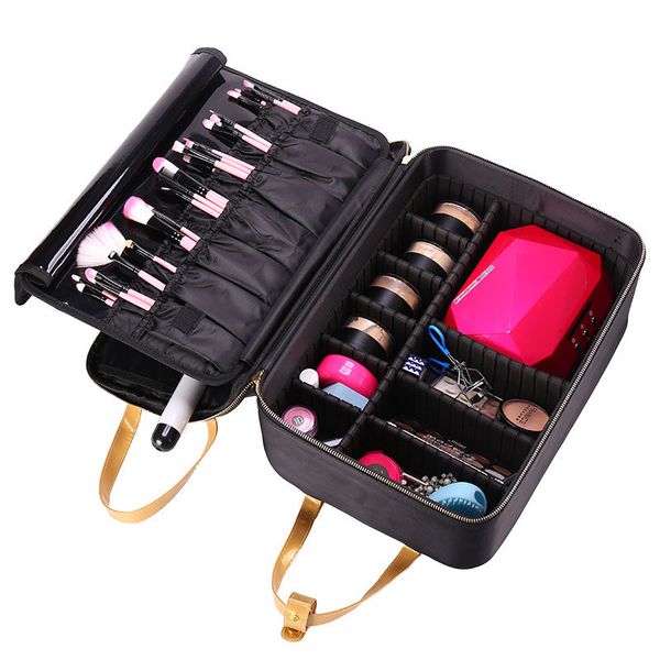 new fashion trend cosmetic case storage bag large capacity beautician multi-layer toolbox makeup travel portable cosmetic bag
new fashion trend cosmetic case storage bag large capacity beautician multi-layer toolbox makeup travel portable cosmetic bag