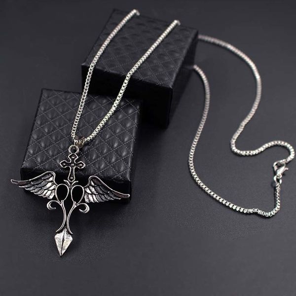 new movie rafael force angel pendant necklaces accessories trendy jewelry for woman man gifts jewelry accessories, Silver
new movie rafael force angel pendant necklaces accessories trendy jewelry for woman man gifts jewelry accessories, Silver