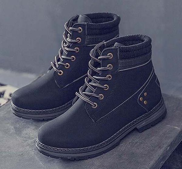 snow boots new color matching round head women plus velvet cotton boots female martin casual wild non-slip women's booties m19, Black
snow boots new color matching round head women plus velvet cotton boots female martin casual wild non-slip women's booties m19, Black
