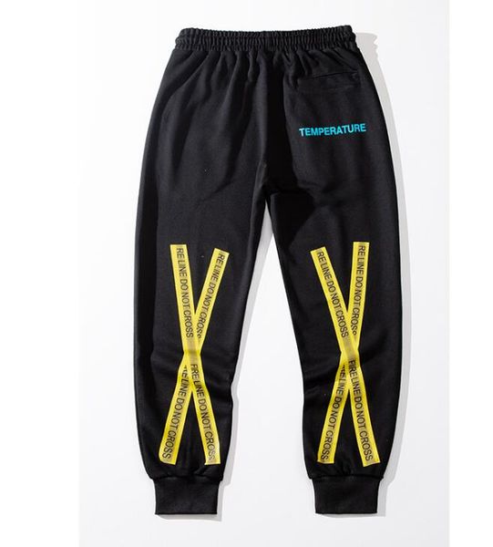 spring and autumn new european and american men and women couple pants trousers letter rope yellow plastic plus velvet feet pants men pants0, Black
spring and autumn new european and american men and women couple pants trousers letter rope yellow plastic plus velvet feet pants men pants0, Black