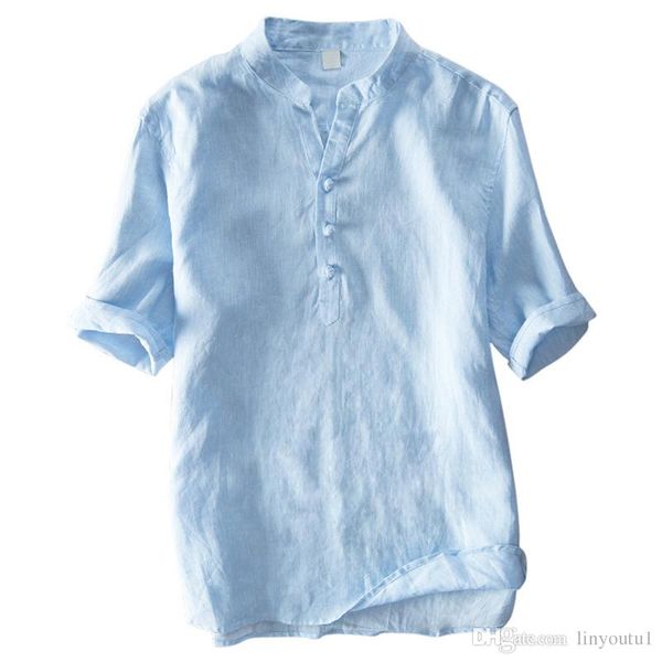 american size summer linen shirt men's short sleeved shirts breathes cool shirts european size loose shirts high quality, White;black
american size summer linen shirt men's short sleeved shirts breathes cool shirts european size loose shirts high quality, White;black