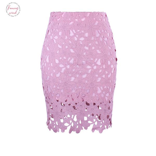 above knee hollow bodycon summer new female pencil skirt drop shipping pink work wear lace skirt, Black
above knee hollow bodycon summer new female pencil skirt drop shipping pink work wear lace skirt, Black