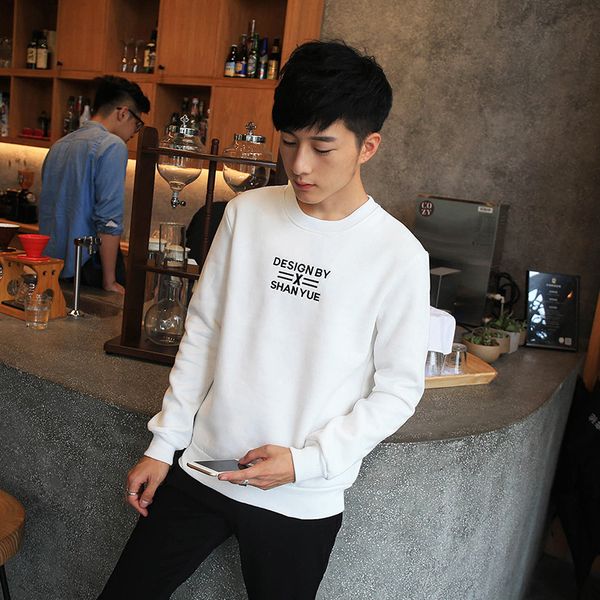 selling 2017 men autumn hoodie men's japanese-style lettered sweater men's round-collar long-sleeve sweater new style, White;black
selling 2017 men autumn hoodie men's japanese-style lettered sweater men's round-collar long-sleeve sweater new style, White;black