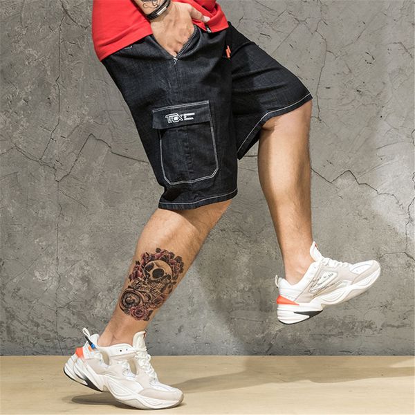 jean plus size s-6xl men jeans hommes shorts skate board harem straight male blue short hole frayed knee length jeans
jean plus size s-6xl men jeans hommes shorts skate board harem straight male blue short hole frayed knee length jeans