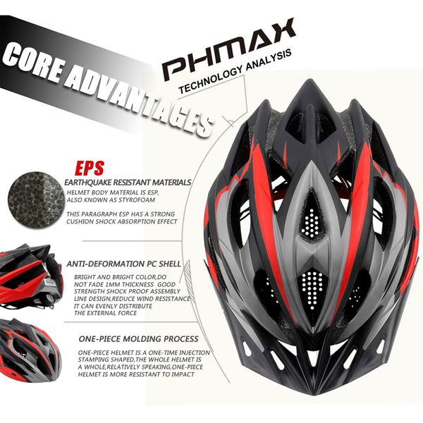 phmax 2020 bicycle cycling helmet ultralight eps+pc cover mtb road bike helmet integrally-mold cycling helmet cycling safely cap
phmax 2020 bicycle cycling helmet ultralight eps+pc cover mtb road bike helmet integrally-mold cycling helmet cycling safely cap