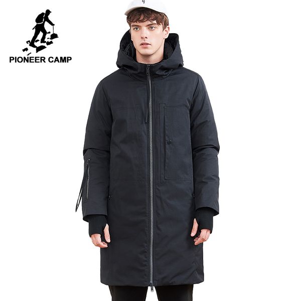 pioneer camp 2018 warm hand design men brand clothing long winter thick warm duck down jacket male ayr801411, Black
pioneer camp 2018 warm hand design men brand clothing long winter thick warm duck down jacket male ayr801411, Black