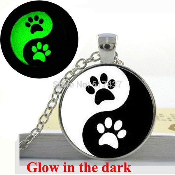 glow in the dark dog necklace rescue raise love quote necklace glass art p necklace glowing jewelry, Silver
glow in the dark dog necklace rescue raise love quote necklace glass art p necklace glowing jewelry, Silver