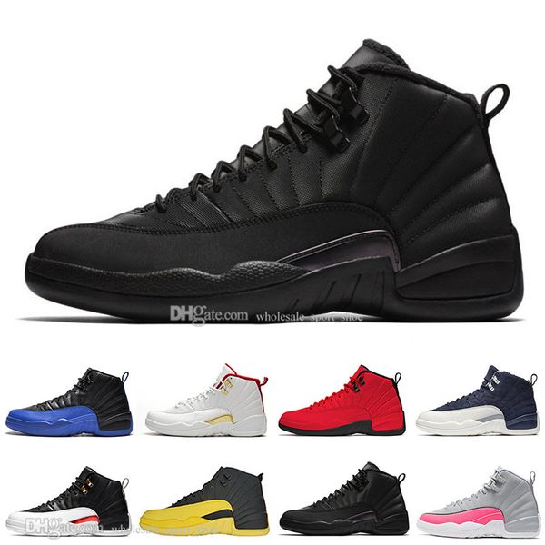 Top Quality WNTR 12 12s The Maste mens basketball shoes Bulls Bordeaux Playoffs Midnight Black men sports designer Athletics trainer sneaker
Top Quality WNTR 12 12s The Maste mens basketball shoes Bulls Bordeaux Playoffs Midnight Black men sports designer Athletics trainer sneaker
