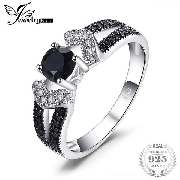 jewelrypalace elegant 0.8ct natural black spinel wedding bands rings for women genuine 925 sterling silver statement jewelry, Golden;silver
jewelrypalace elegant 0.8ct natural black spinel wedding bands rings for women genuine 925 sterling silver statement jewelry, Golden;silver