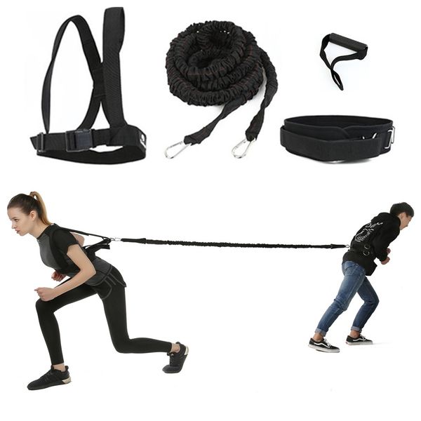 resistance band bungee latex acceleration speed cord trainer set for fitness stretching running sprint training improve agility 
resistance band bungee latex acceleration speed cord trainer set for fitness stretching running sprint training improve agility