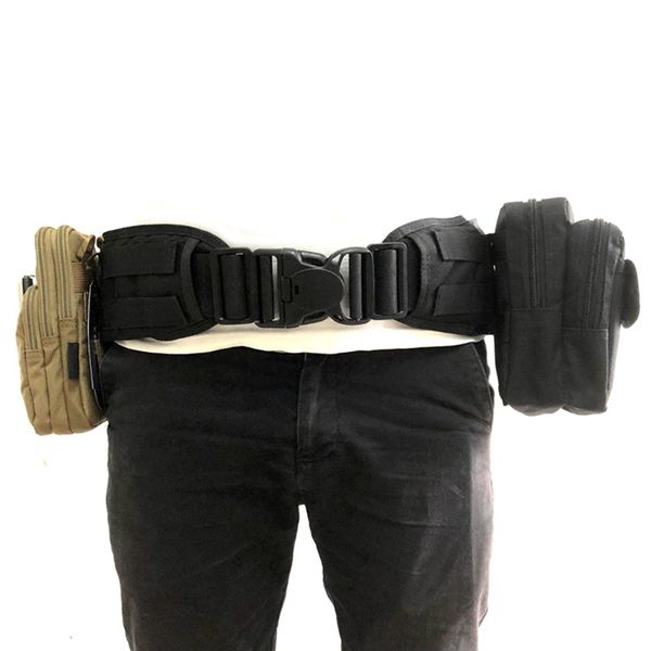 outdoor multi-function belt padded load-bearing molle belt waist hanging b2cshop, Black;gray
outdoor multi-function belt padded load-bearing molle belt waist hanging b2cshop, Black;gray