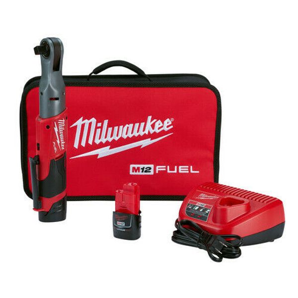 Milwaukee 2558 22 m12 fuel li ion 1 2 in ratchet kit new
Milwaukee 2558 22 m12 fuel li ion 1 2 in ratchet kit new