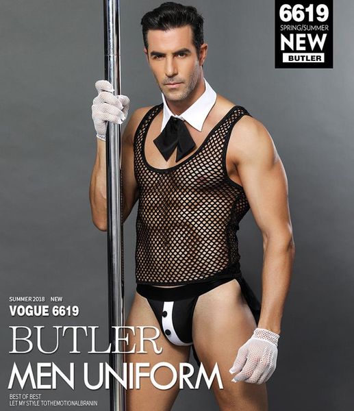 male servant underwear european and american nightclub bar male maid uniform role playing factory direct sales, Black;white
male servant underwear european and american nightclub bar male maid uniform role playing factory direct sales, Black;white