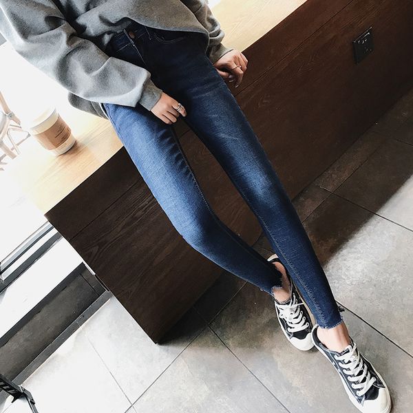 korean-style jeans women's new style 2018 autumn capri pants washed blue high-waisted skinny pants jeans
korean-style jeans women's new style 2018 autumn capri pants washed blue high-waisted skinny pants jeans