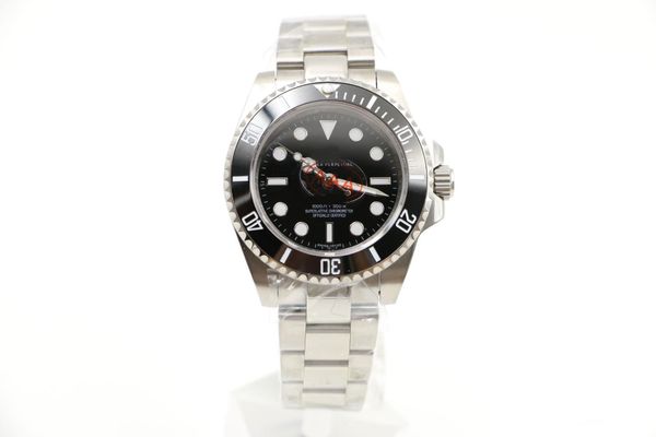 2020 mens 40mm watches 116610 automatic mechanical 2813 gliding buckle sapphire glass ceramic bezel stainless mens watches, Slivery;brown
2020 mens 40mm watches 116610 automatic mechanical 2813 gliding buckle sapphire glass ceramic bezel stainless mens watches, Slivery;brown