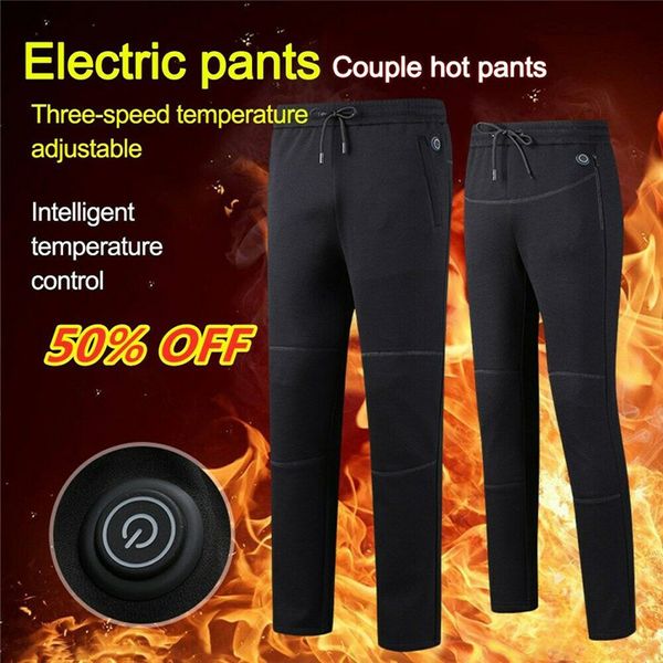women pants smart usb electric heating warm long pants winter solid color pencil casual streetwear hot, Black
women pants smart usb electric heating warm long pants winter solid color pencil casual streetwear hot, Black