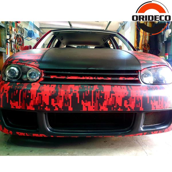 different size red black digital camo vinyl car wrap for full car body decorative adhesive wrapping film with air bubble free
different size red black digital camo vinyl car wrap for full car body decorative adhesive wrapping film with air bubble free