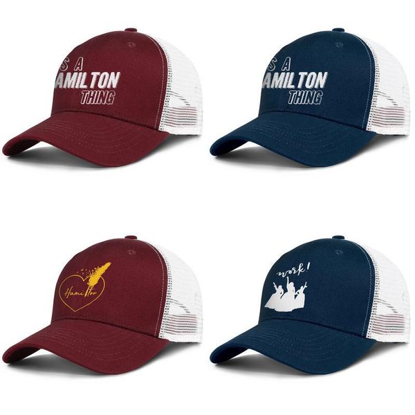 hamilton thing mens and women trucker cap design designer customblank fashion baseball custom stylish classic adjustable hats it's a th, Blue;gray
hamilton thing mens and women trucker cap design designer customblank fashion baseball custom stylish classic adjustable hats it's a th, Blue;gray