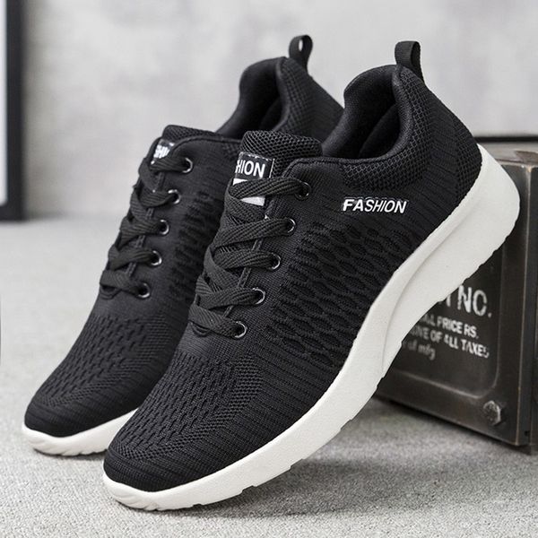litthing 2019 men's breathable mesh sports shoes autumn summer sneakers lightweight running shoes casual, Black
litthing 2019 men's breathable mesh sports shoes autumn summer sneakers lightweight running shoes casual, Black