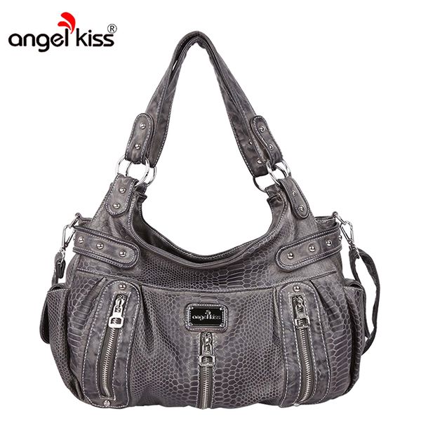 angelkiss brand pu washed handbags women shoulder bags hobos handbag for women messenger bags snakeskin pattern bag
angelkiss brand pu washed handbags women shoulder bags hobos handbag for women messenger bags snakeskin pattern bag