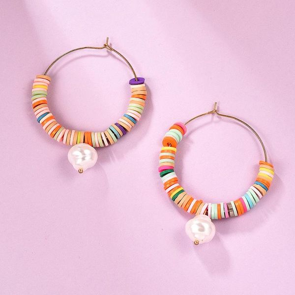 lalynnly red crystal hoop earring for women girl big circle round earring simulated pearl earrings bohemian ear jewelry e8266, Golden;silver
lalynnly red crystal hoop earring for women girl big circle round earring simulated pearl earrings bohemian ear jewelry e8266, Golden;silver