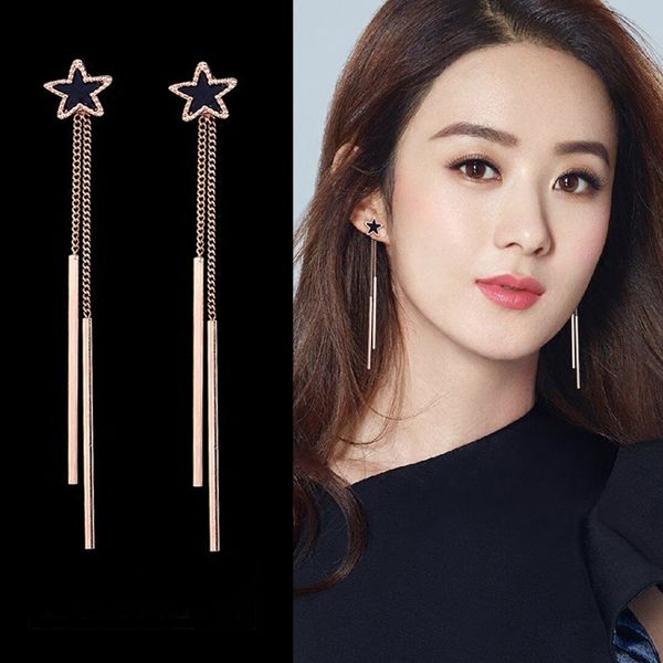 ek851 statement fashion jewelry love long tassel star bar drop earring for women sweet ear line boucles d'oreilles brincos, Silver
ek851 statement fashion jewelry love long tassel star bar drop earring for women sweet ear line boucles d'oreilles brincos, Silver