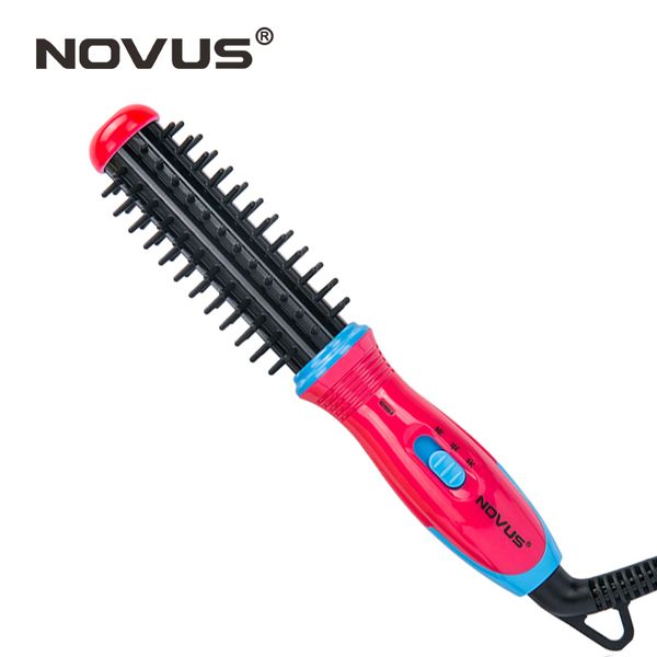 novus ceramic curling iron brush travel mini hair curler roller comb electric hairbrush styler women styling tools 220v
novus ceramic curling iron brush travel mini hair curler roller comb electric hairbrush styler women styling tools 220v