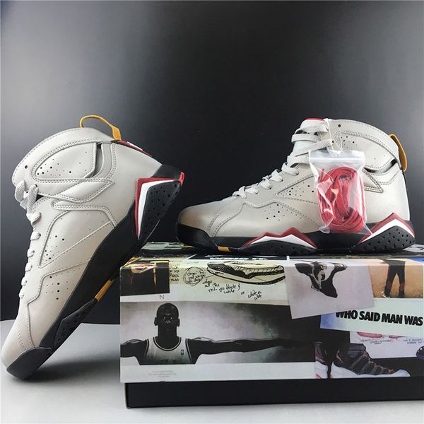 Newest 7s Reflections of A Champion Reflective Cardinal Basketball Shoes silver red 3M Athletic Trainer Sneakers Size40-47
Newest 7s Reflections of A Champion Reflective Cardinal Basketball Shoes silver red 3M Athletic Trainer Sneakers Size40-47