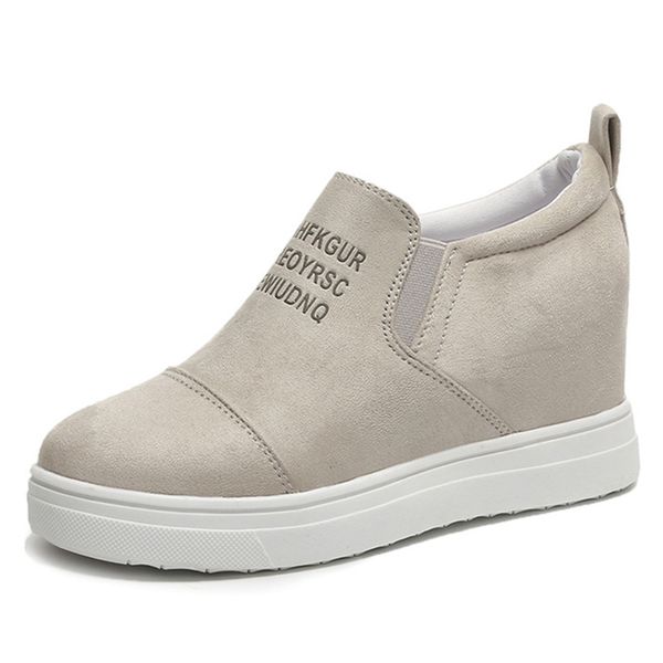 women wedges ankle boots height increasing vulcanized platform spring female high heel shoes ladies fashion casual plus s, Black
women wedges ankle boots height increasing vulcanized platform spring female high heel shoes ladies fashion casual plus s, Black