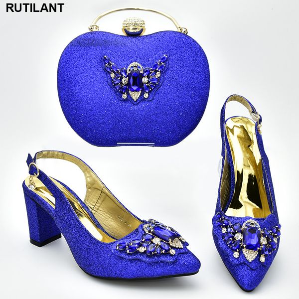 blue color shoes and bag sets for women matching women shoe and bag set decorated with rhinestone nigerian shoes sets, Black
blue color shoes and bag sets for women matching women shoe and bag set decorated with rhinestone nigerian shoes sets, Black