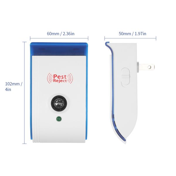 mosquito repellent 1/2/4/6-pack ultrasonic pest repeller with night light non-toxic repellent ac90v-240v pest reject
mosquito repellent 1/2/4/6-pack ultrasonic pest repeller with night light non-toxic repellent ac90v-240v pest reject