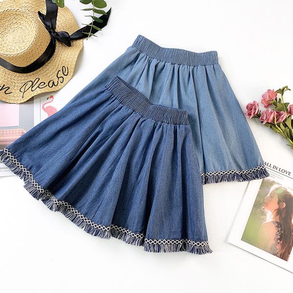 2019 кисточки ковбой короткая юбка женщина высокая талия и талия обороны шкаф неисправность половина тела юбка слово юбка, Black 
2019 кисточки ковбой короткая юбка женщина высокая талия и талия обороны шкаф неисправность половина тела юбка слово юбка, Black