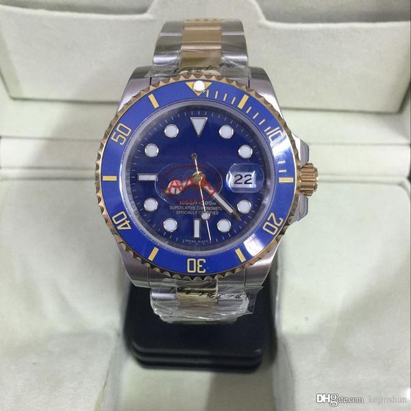 Factory wholesale new watch men Top sapphire ceramics bezel blue luxury automatic silver 18K gold Stainless original clasp mens watches
Factory wholesale new watch men Top sapphire ceramics bezel blue luxury automatic silver 18K gold Stainless original clasp mens watches