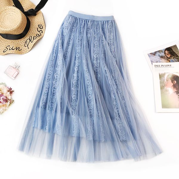 floral embroidery a-line tutu lace mesh skirt women elegant tulle long pleated skirt women midi summer sale, Black
floral embroidery a-line tutu lace mesh skirt women elegant tulle long pleated skirt women midi summer sale, Black