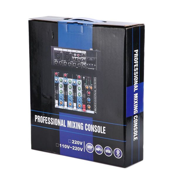 f-4 4 channel professional live mixing studio audio sound console network anchor portable mixing device vocal effect processor
f-4 4 channel professional live mixing studio audio sound console network anchor portable mixing device vocal effect processor