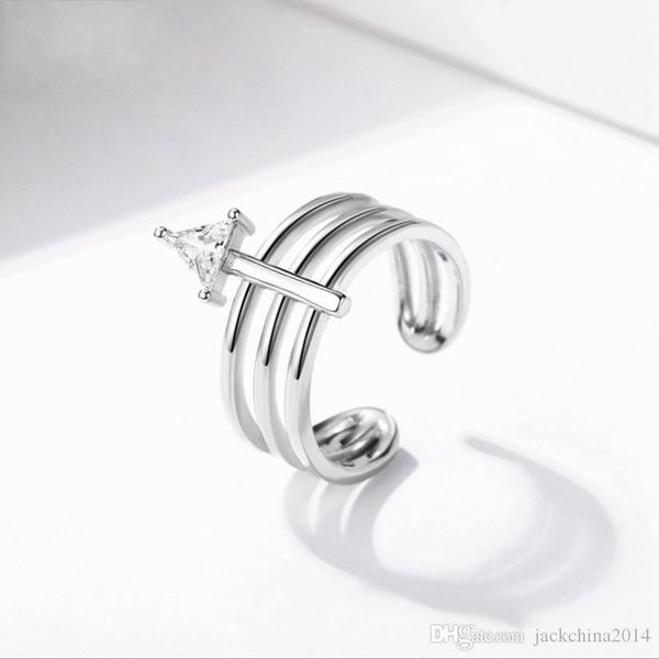 choucong selling new 2019 luxury jewelry pure 100% 925 sterling silver triangle 5a cz diamond women wedding opening adjustable ring gift, Slivery;golden
choucong selling new 2019 luxury jewelry pure 100% 925 sterling silver triangle 5a cz diamond women wedding opening adjustable ring gift, Slivery;golden