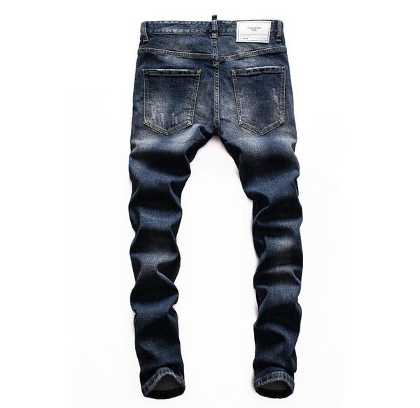 d2 классического прилив бренд брюки мужской дизайнерских джинсов роскошь мода случайных брюки бутики тенденция дырка джинсы рок возрождение, Blue
d2 классического прилив бренд брюки мужской дизайнерских джинсов роскошь мода случайных брюки бутики тенденция дырка джинсы рок возрождение, Blue